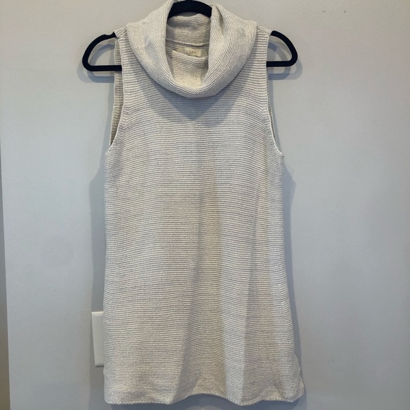 LOFT Sweaters - Loft Ribbed Cowl-neck Tunic Small